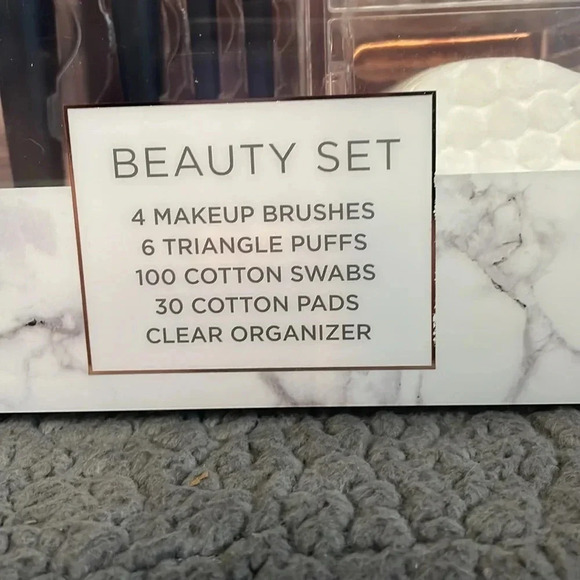 Beauty set acrylic clear tinted organizer (thinks-pace) - Picture 2 of 7